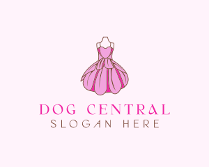 Feminine Fashion Dress logo design