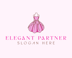 Feminine Fashion Dress logo design