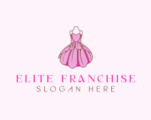 Feminine Fashion Dress logo design