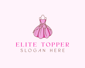 Feminine Fashion Dress logo design