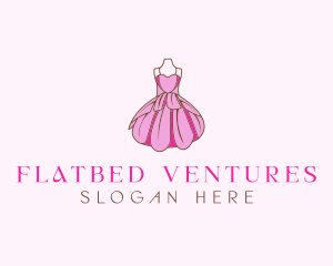 Feminine Fashion Dress logo design