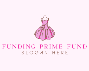 Feminine Fashion Dress logo design