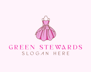 Feminine Fashion Dress logo design