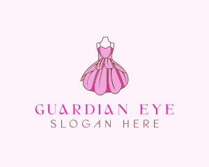 Feminine Fashion Dress logo design