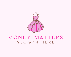 Feminine Fashion Dress logo design