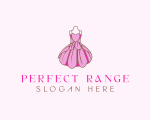 Feminine Fashion Dress logo design