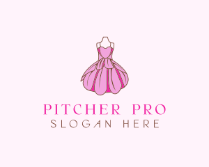 Feminine Fashion Dress logo design