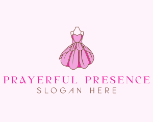 Feminine Fashion Dress logo design