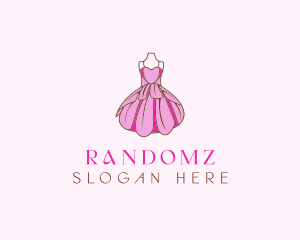 Feminine Fashion Dress logo design