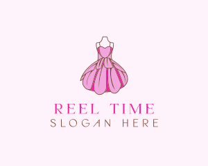 Feminine Fashion Dress logo design