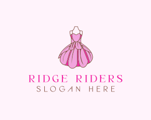 Feminine Fashion Dress logo design