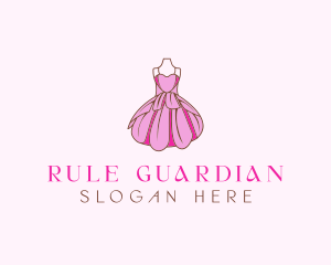 Feminine Fashion Dress logo design