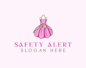 Feminine Fashion Dress logo design