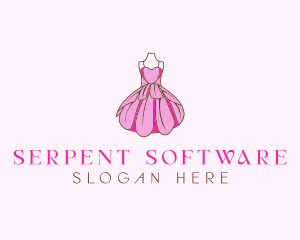 Feminine Fashion Dress logo design