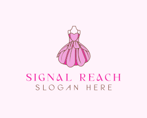 Feminine Fashion Dress logo design