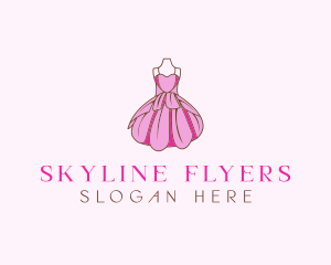 Feminine Fashion Dress logo design