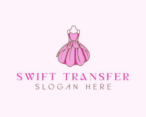 Feminine Fashion Dress logo design