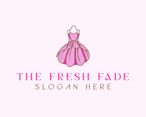 Feminine Fashion Dress logo design