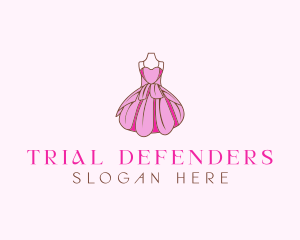 Feminine Fashion Dress logo design