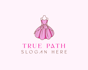 Feminine Fashion Dress logo design