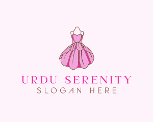 Feminine Fashion Dress logo design