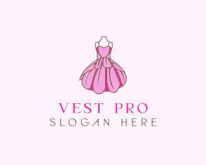 Feminine Fashion Dress logo design