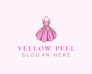 Feminine Fashion Dress logo design