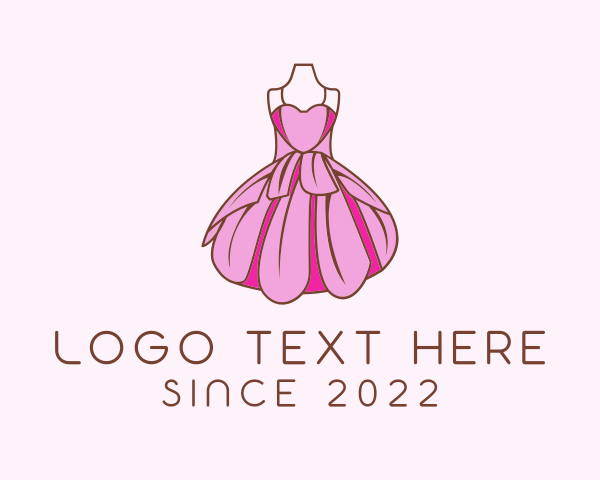 Dress logo example 4