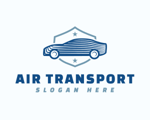 Transport Car Shield logo design