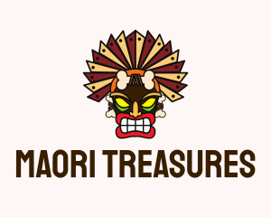 Tribal Tiki Headdress logo