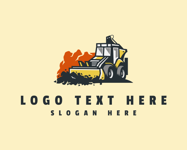 Front Loader logo example 4