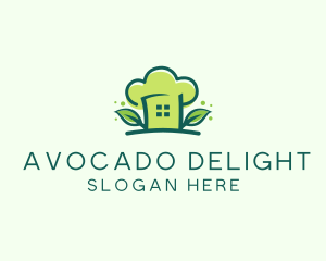 Organic Culinary Hat logo design