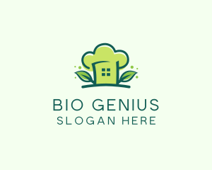 Organic Culinary Hat logo design