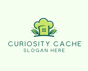 Organic Culinary Hat logo design