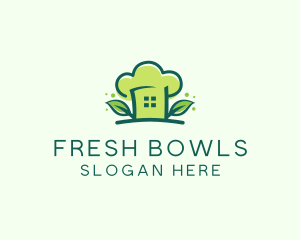 Organic Culinary Hat logo design