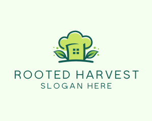 Organic Culinary Hat logo design