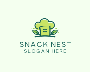 Organic Culinary Hat logo design