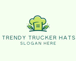 Organic Culinary Hat logo design