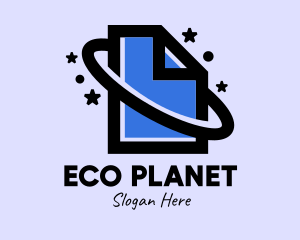 Paper Orbit Planet logo