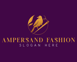 Bird Sewing Tailoring logo design