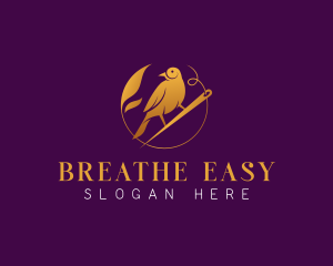 Bird Sewing Tailoring logo design