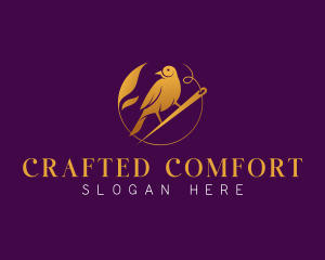 Bird Sewing Tailoring logo design