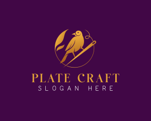 Bird Sewing Tailoring logo design