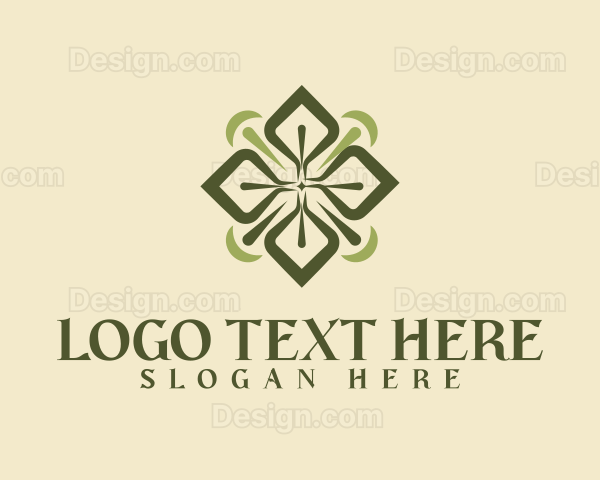 Decorative Mandala Flower Logo