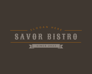 Rustic Bar Business logo design