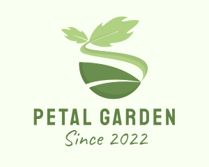 Seedling Plant Farm  logo design