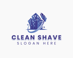 City Building Cleaning logo design