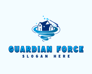 Cleaner Pressure Washer Logo