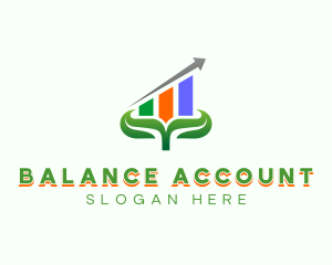 Graph Arrow Accounting logo design