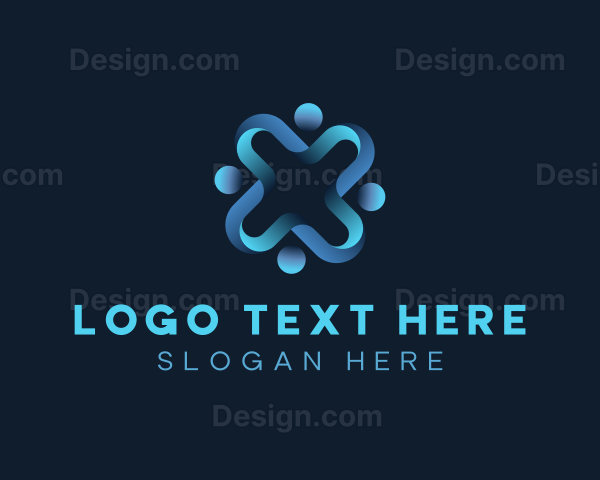 Social Network Startup Logo